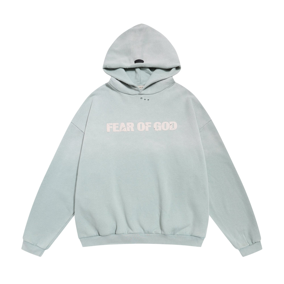 Fear of God Heaven Is Crying for Justice Graphic Hoodie — hero